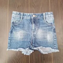 GU デニム ハーフパンツ 110