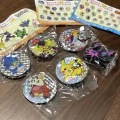 くら寿司　ポケモン　ビッくらポン　ホログラムマグネット　キーホルダー