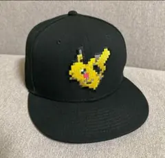 希少 • ニューエラ×ポケモン コラボ ピカチュウ ピクセル キャップ