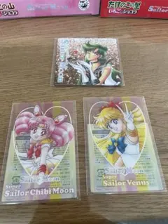 明治　美少女戦士セーラームーン　クリアカード、マグネット