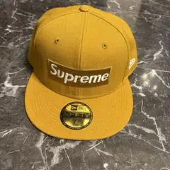 ⚠️新品未使用⚠️ シュプリーム　ベースボールキャップ　帽子　キャップ　ニューエラ Supreme/シュプリーム】 NEW ERA ボックスロゴ ベースボール