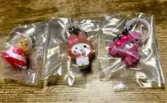 【新品未開封】サンリオ ゆるっとめじるしアクセサリー 全6種 ※ミニブックなし