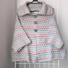 SURKANA スルカナ ハンドメイド風　インポート カーディガン