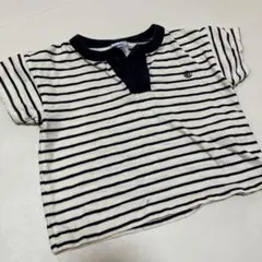 プチバトー　80cm ストライプ 半袖Tシャツ