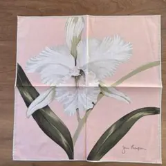 Jim Thompson 蘭の花柄ハンカチのサムネイル