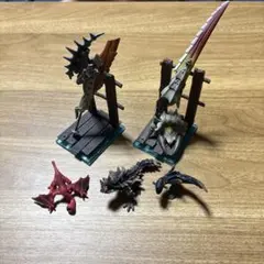 モンスターハンター武器コレクション　モンスター図鑑フィギュア　まとめ売り
