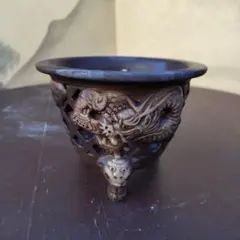 鉄器 両耳獣頭炭ストーブ 茶炉 茶道具 装飾品 工芸品 置物 - メルカリ