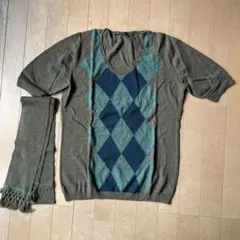 COMME CA DU MODE セーター　半袖