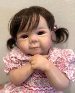 ★新品★【訳あり】リボーンドール可愛いベビーちゃん♥45cm