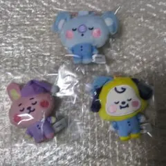 BT21マスコットキーホルダーセット