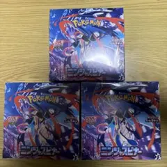 ポケモンカードゲーム ニンジャスピナー シュリンク付き未開封 3BOXセット