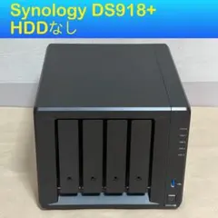 Synology DS918+ 4ベイNAS メモリ4GB 元箱あり HDDなし - メルカリ