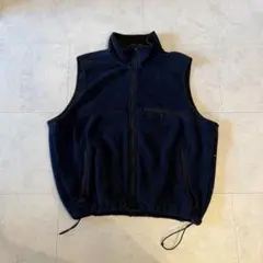 【USA製・黒タグ】Eddie Bauer エディーバウアー フリースベスト