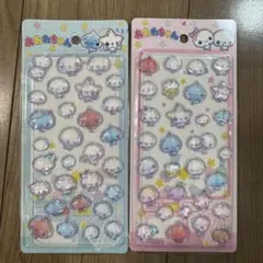 あわわちゃん ボンボンドロップシール ２種セット