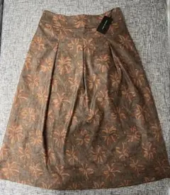 エスパスデカルマ 花柄 フレアスカート サイズ11