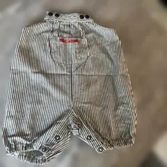 ⭐️MIKI HOUSE ストライプ　カバーオール