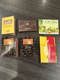 香水 サンプル まとめ売り 6点 HERMES ESCADA Majaのサムネイル