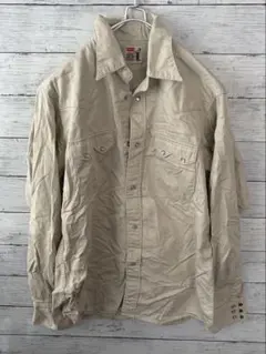 【ヴィンテージ】levi's cow girl リーバイス　ウエスタンシャツ