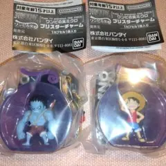ワンピの実ミクロ　ブリスターチャーム　ルフィ　シークレット　２点セット