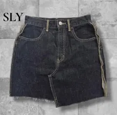 SLY デニムミニスカート アシンメトリーのサムネイル