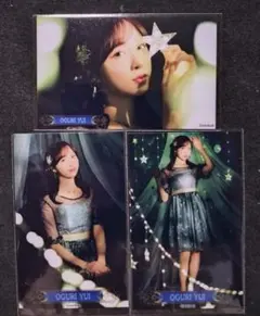 小栗有以 AKB48 2026年7月度 ランダム ハーフサイズ生写真 3種コンプ