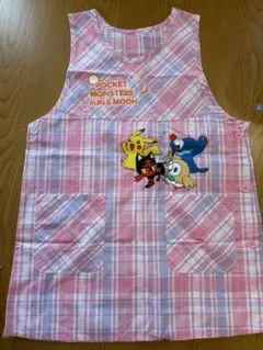 ポケットモンスター　エプロン　ピンク　保育士