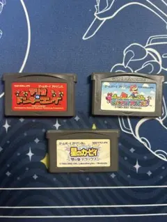 ゲームボーイアドバンス ソフト 3本セット マリオ 星のカービィ