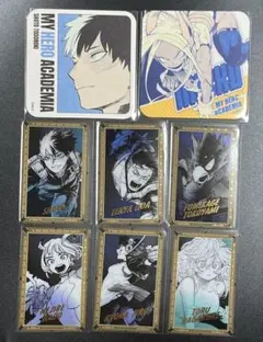 ヒロアカ 原画展 箔押しクリアカード アートコースター まとめ売り