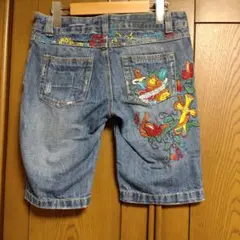 RUE DU MARAIS PARIS ショートパンツ　ジーンズ　27 古着