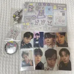 JO1 鶴房汐恩 トレカ チュララ ステッカー缶バッジ