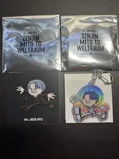 Mrs. GREEN APPLE キーホルダー ステッカー