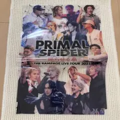 THE RAMPAGE PRIMAL SPIDER ポスター