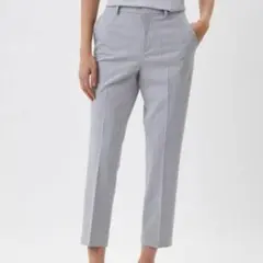 ユニクロ UNIQLO スマートアンクルパンツ グレー L