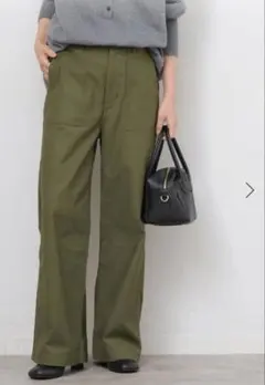 relume JOURNAL STANDARD ワイドベイカーパンツ　カーキ