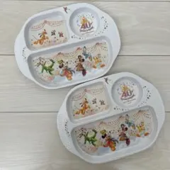 ディズニーランド40周年 スーベニアプレート2枚セット