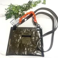 新品✨タグ付き　サテライト サコッシュクリアー ショルダーバッグ 2way