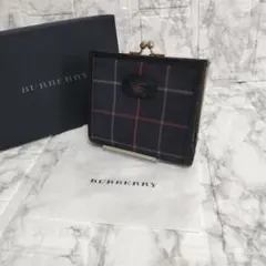 Burberrys 二つ折り財布 がま口 チェック柄のサムネイル