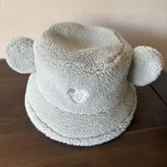 ディズニー ミッキー 耳付きハット バケハ ボア 58cm