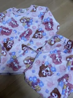 used品☆プリンセスもこもこパジャマ120