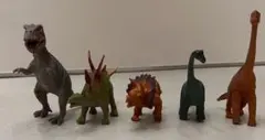 恐竜 フィギュア 5体セット T-REX・ステゴサウルス他