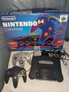 ニンテンドー64 本体　カセットつき　スマブラ　ヨッシー　プロレス　闘魂 ニンテンドー64 本体 カセットつき スマブラ ヨッシー プロレス 闘魂