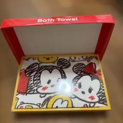 ディズニーバスタオル ミッキー ミニー ツムツム