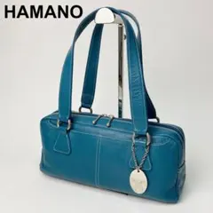 ハマノ HAMANO ハンドバッグ ボストンバッグ 皇室御用達 濱野皮革工藝
