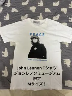 激レアM！John Lennon museum限定ジョンレノンTシャツ白