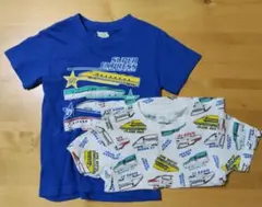新幹線　Tシャツ　120サイズ ２枚セット