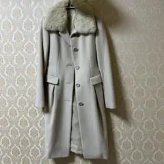 base e nuovo クリーム色ロングコート