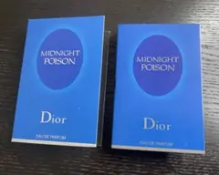 クリスチャン ディオール ミッドナイト プワゾン サンプル香水2ml×2セット