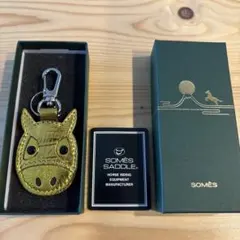 SOMÈS SADDLE メンコ　 ゴールド　金　ソメスサドルのサムネイル