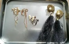 イヤリング　3個セット