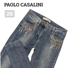 希少/美品✨️ イタリア製 PAOLO CASALINI スキニーパンツ デニム